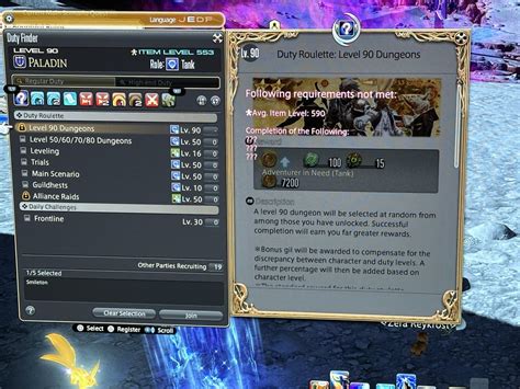 how to unlock lvl 90 dungeon roulette